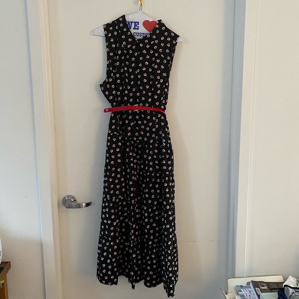 Cute black sundress! Buy it with the navy one!